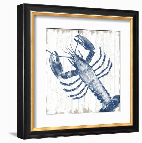 Seaside Lobster-Sparx Studio-Framed Art Print