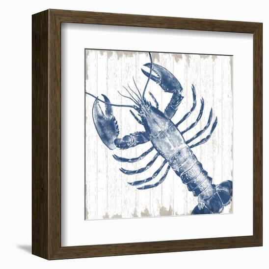 Seaside Lobster-Sparx Studio-Framed Art Print