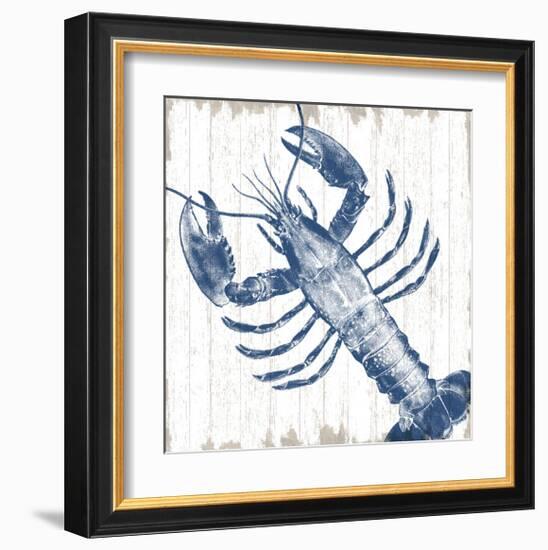 Seaside Lobster-Sparx Studio-Framed Giclee Print