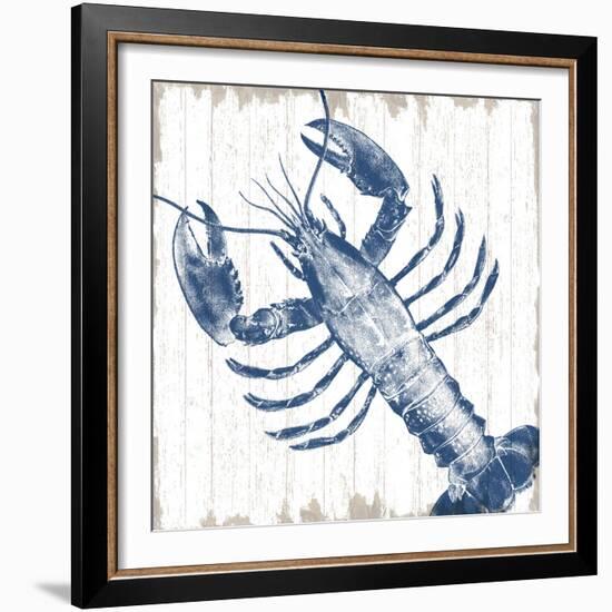 Seaside Lobster-Sparx Studio-Framed Art Print