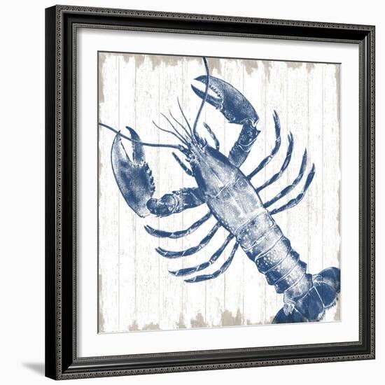 Seaside Lobster-Sparx Studio-Framed Art Print