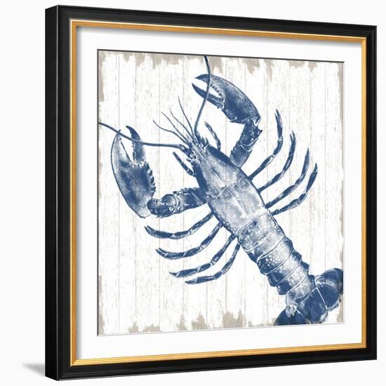 Seaside Lobster-Sparx Studio-Framed Art Print