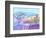 Seaside Market Landscape-April Hartmann-Framed Giclee Print