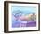 Seaside Market Landscape-April Hartmann-Framed Giclee Print