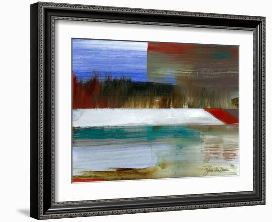 Seaside Meadow-Joan Davis-Framed Art Print