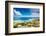 Seaside of Cape Town, Beautiful Coastal City in the Africa, Panoramic Landscape, Modern Buildings,-Anna Omelchenko-Framed Photographic Print