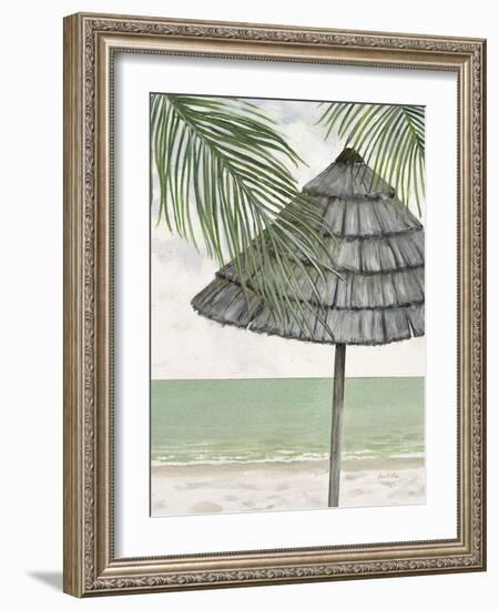 Seaside Palapa-Arnie Fisk-Framed Art Print