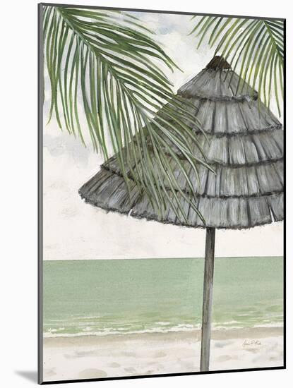 Seaside Palapa-Arnie Fisk-Mounted Art Print