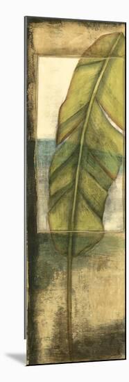 Seaside Palms VI - Gold Leaf-Jennifer Goldberger-Mounted Art Print