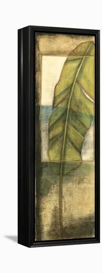 Seaside Palms VI - Gold Leaf-Jennifer Goldberger-Framed Stretched Canvas