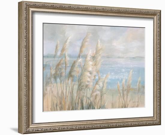 Seaside Pampas Grass-Danhui Nai-Framed Art Print