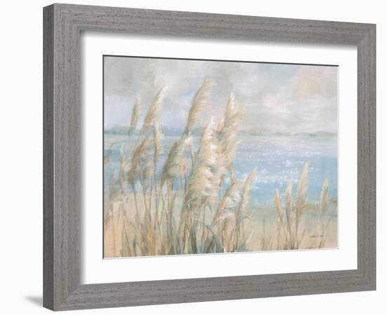 Seaside Pampas Grass-Danhui Nai-Framed Art Print