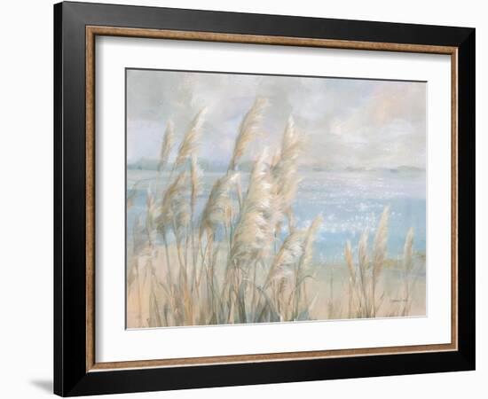 Seaside Pampas Grass-Danhui Nai-Framed Art Print