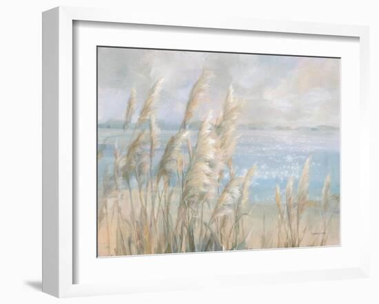 Seaside Pampas Grass-Danhui Nai-Framed Art Print