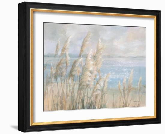 Seaside Pampas Grass-Danhui Nai-Framed Art Print