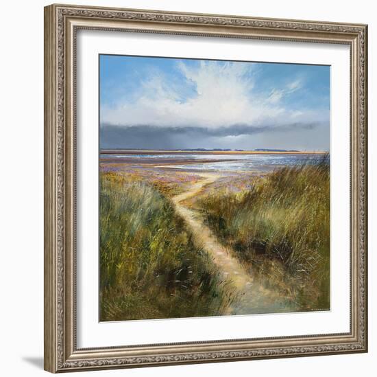 Seaside Path-Michael J^ Sanders-Framed Giclee Print