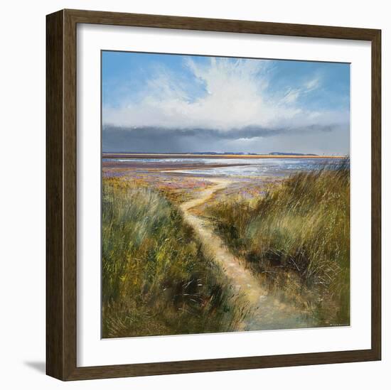 Seaside Path-Michael J^ Sanders-Framed Giclee Print