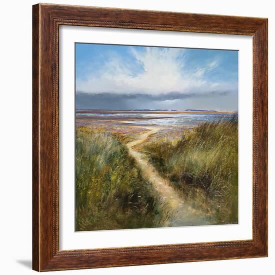 Seaside Path-Michael J^ Sanders-Framed Giclee Print