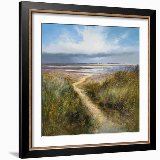 Seaside Path-Michael J^ Sanders-Framed Giclee Print