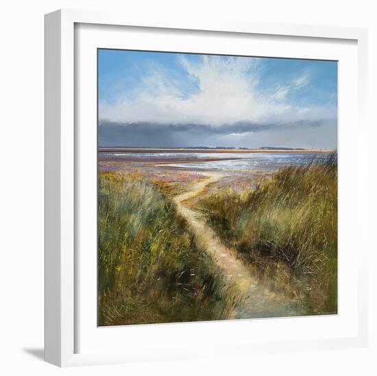 Seaside Path-Michael J^ Sanders-Framed Giclee Print