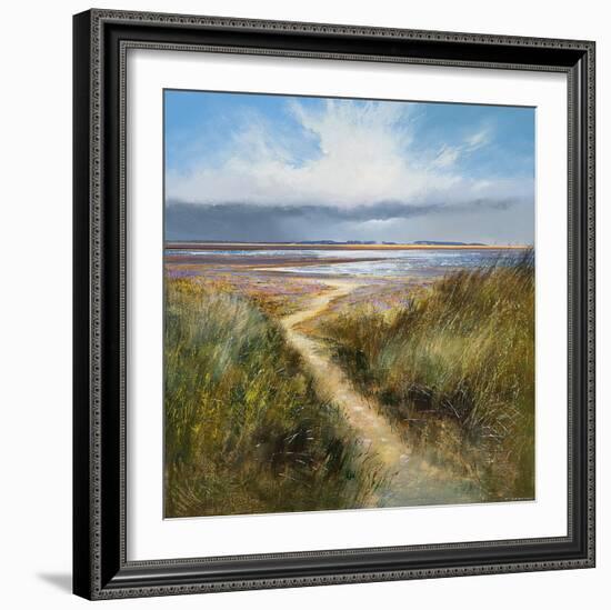 Seaside Path-Michael J^ Sanders-Framed Giclee Print