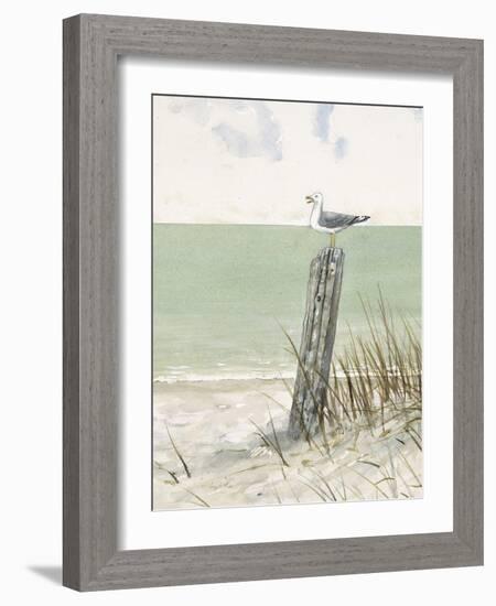 Seaside Perch-Arnie Fisk-Framed Art Print