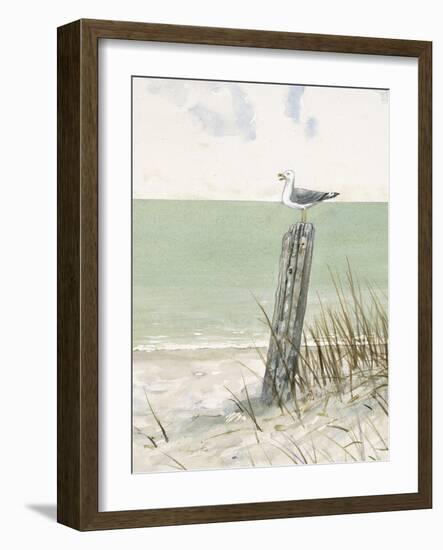 Seaside Perch-Arnie Fisk-Framed Art Print