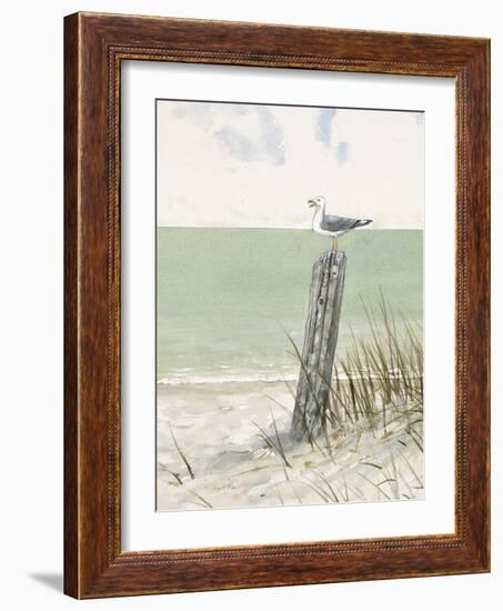 Seaside Perch-Arnie Fisk-Framed Art Print