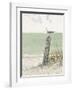 Seaside Perch-Arnie Fisk-Framed Art Print