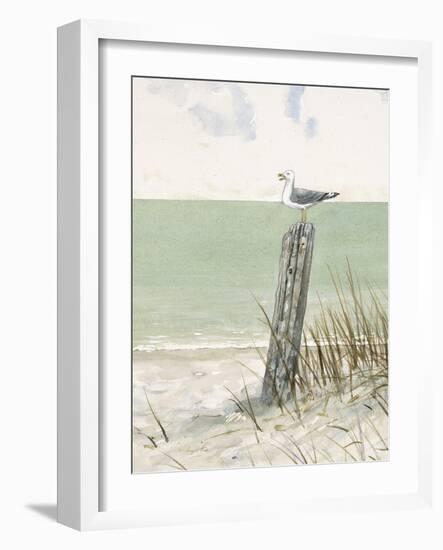 Seaside Perch-Arnie Fisk-Framed Art Print