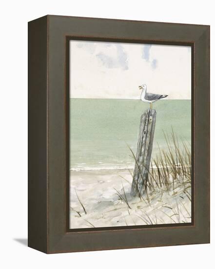 Seaside Perch-Arnie Fisk-Framed Stretched Canvas
