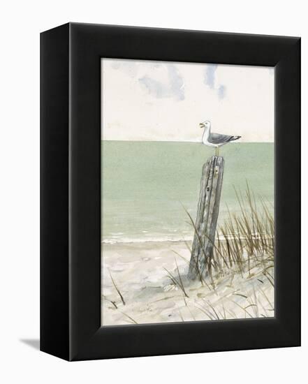 Seaside Perch-Arnie Fisk-Framed Stretched Canvas