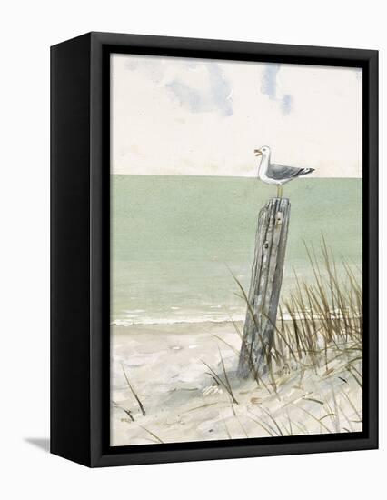 Seaside Perch-Arnie Fisk-Framed Stretched Canvas