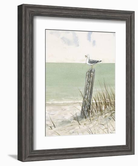 Seaside Perch-Arnie Fisk-Framed Art Print