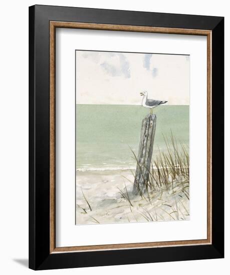 Seaside Perch-Arnie Fisk-Framed Art Print