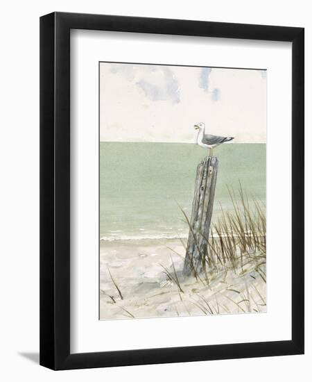 Seaside Perch-Arnie Fisk-Framed Art Print