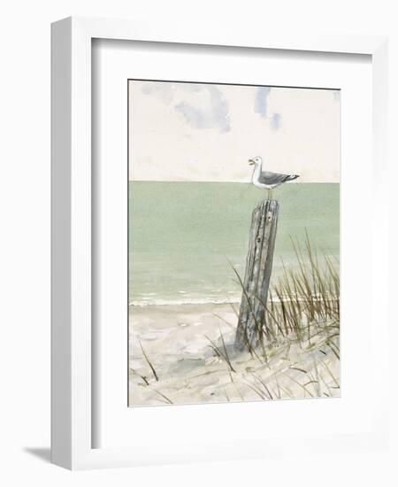 Seaside Perch-Arnie Fisk-Framed Art Print