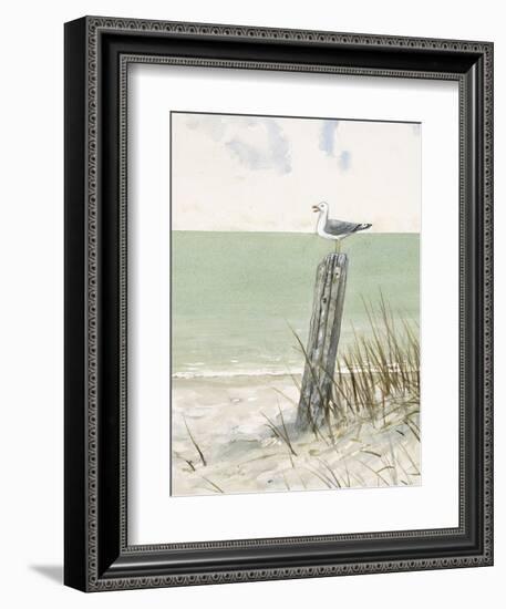 Seaside Perch-Arnie Fisk-Framed Art Print