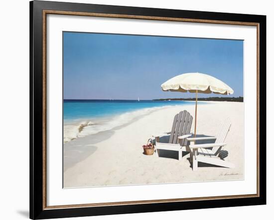 Seaside Picnic-Zhen-Huan Lu-Framed Giclee Print