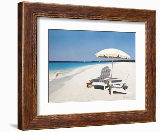 Seaside Picnic-Zhen-Huan Lu-Framed Art Print