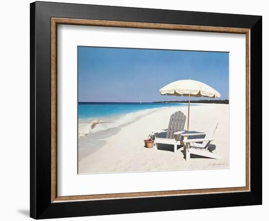 Seaside Picnic-Zhen-Huan Lu-Framed Art Print