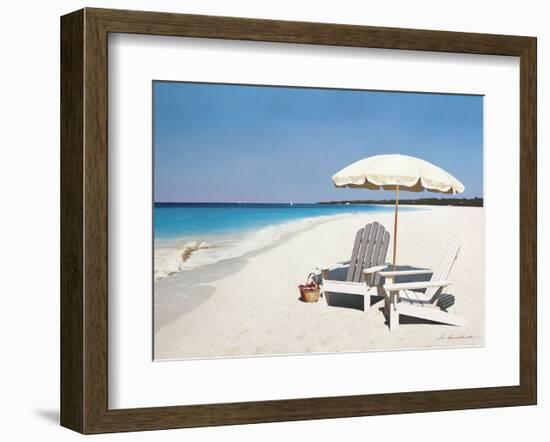 Seaside Picnic-Zhen-Huan Lu-Framed Art Print