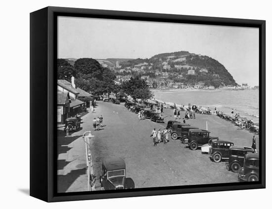 Seaside Resort of Minehead, Somerset, Early 1930s-null-Framed Premier Image Canvas