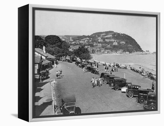 Seaside Resort of Minehead, Somerset, Early 1930s-null-Framed Premier Image Canvas