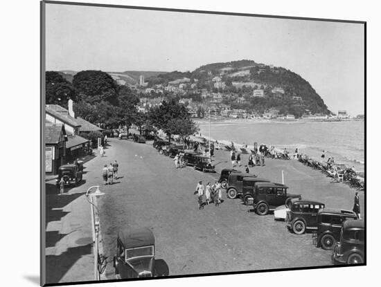 Seaside Resort of Minehead, Somerset, Early 1930s-null-Mounted Photographic Print