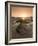 Seaside Rocks on Crackington Haven Beach at Sunset, Cornwall, England, United Kingdom, Europe-Ian Egner-Framed Photographic Print