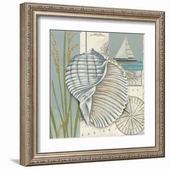 Seaside Shell I-Chariklia Zarris-Framed Art Print