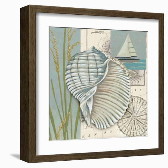 Seaside Shell I-Chariklia Zarris-Framed Art Print