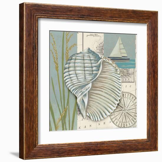 Seaside Shell I-Chariklia Zarris-Framed Art Print