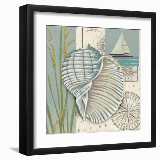 Seaside Shell I-Chariklia Zarris-Framed Art Print